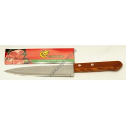 2321 Нож кухонный с деревянной ручкой большой